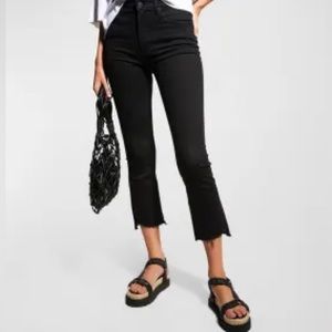 Mother - The Insider Crop Step Fray